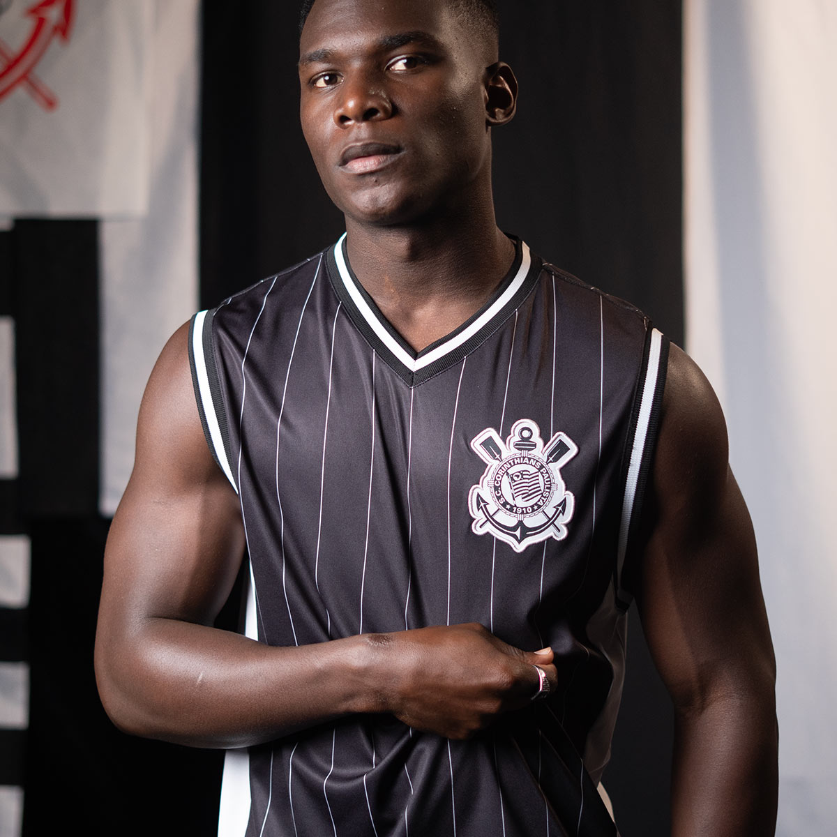 Corinthians Retro Dry Black Men's Regatta