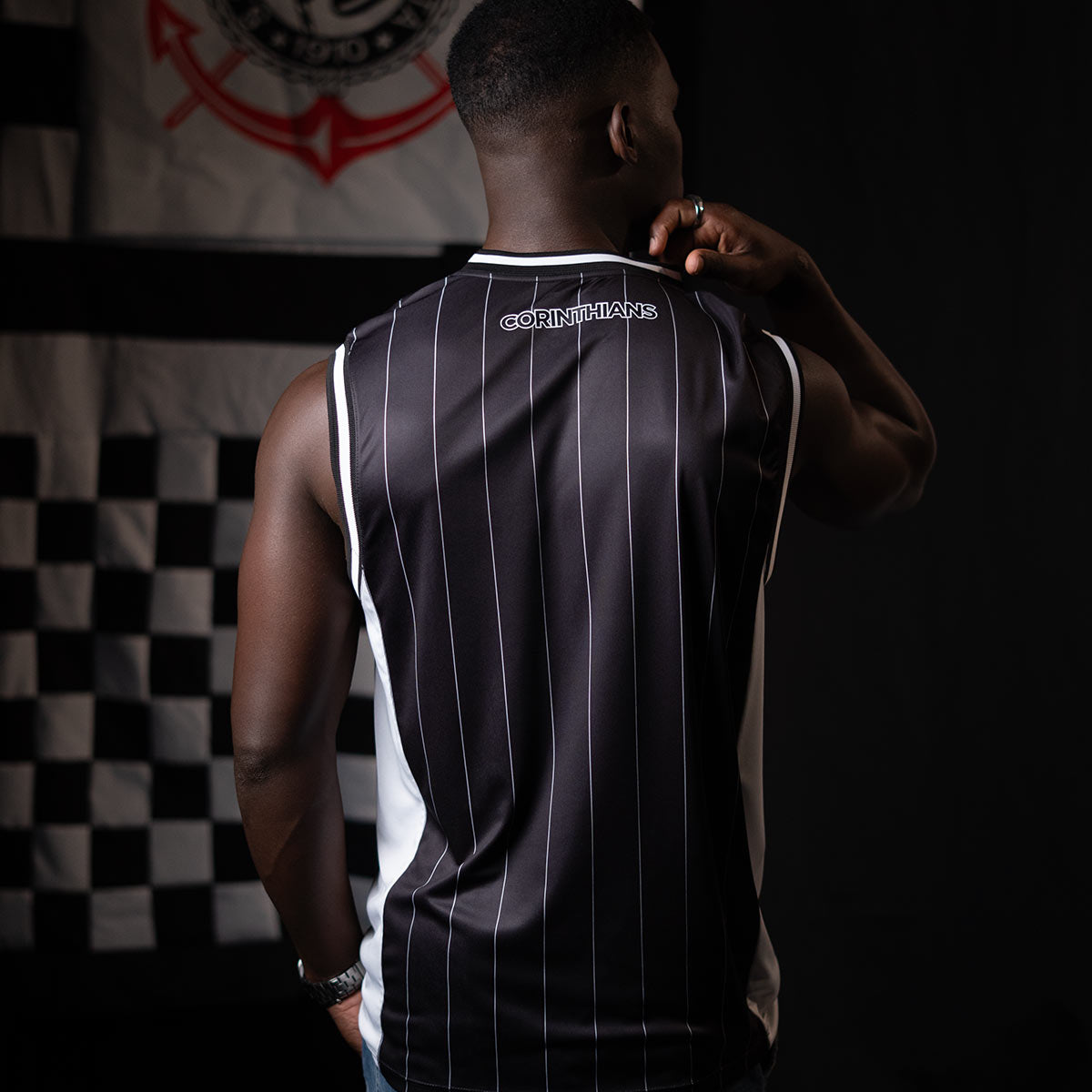 Corinthians Retro Dry Black Men's Regatta