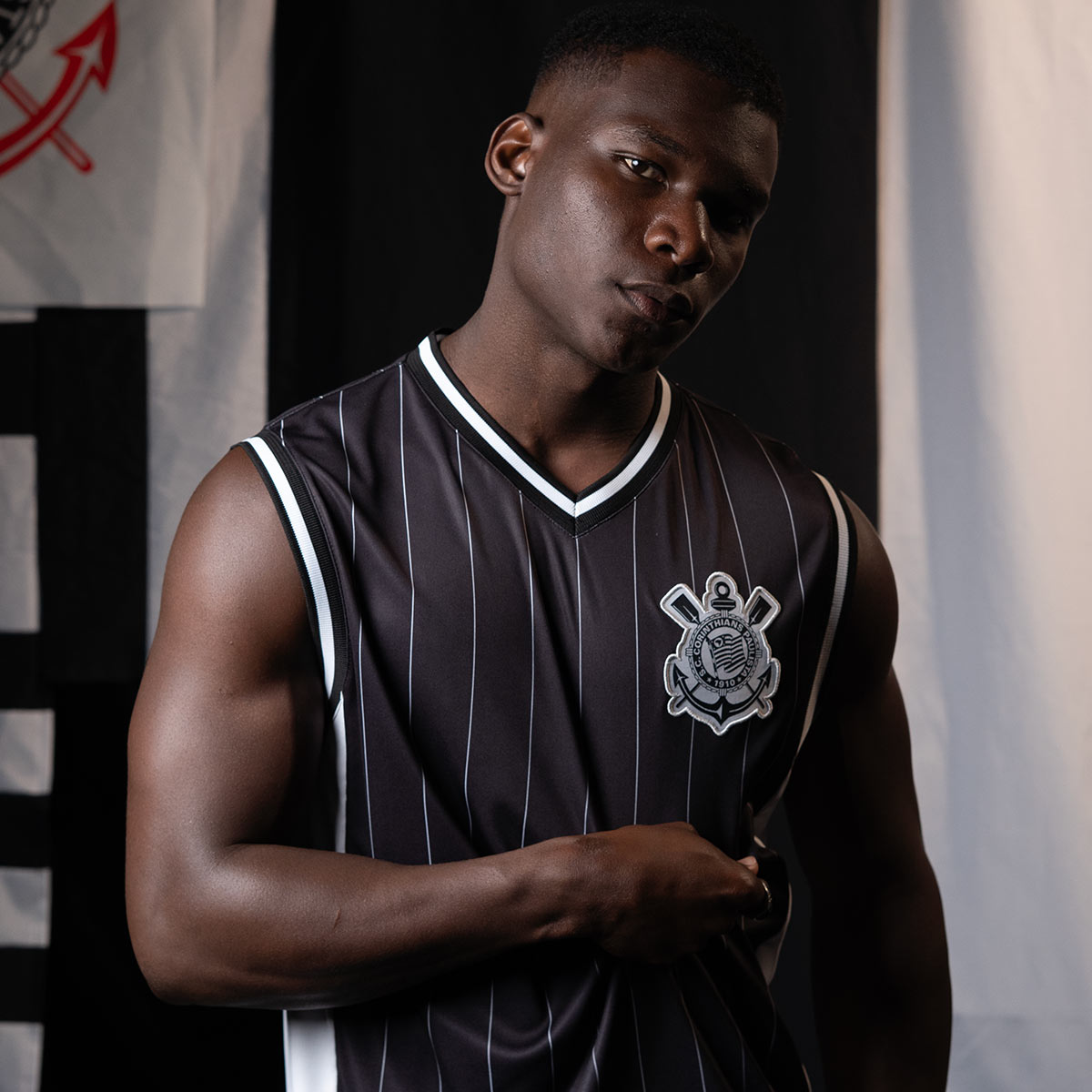 Corinthians Retro Dry Black Men's Regatta