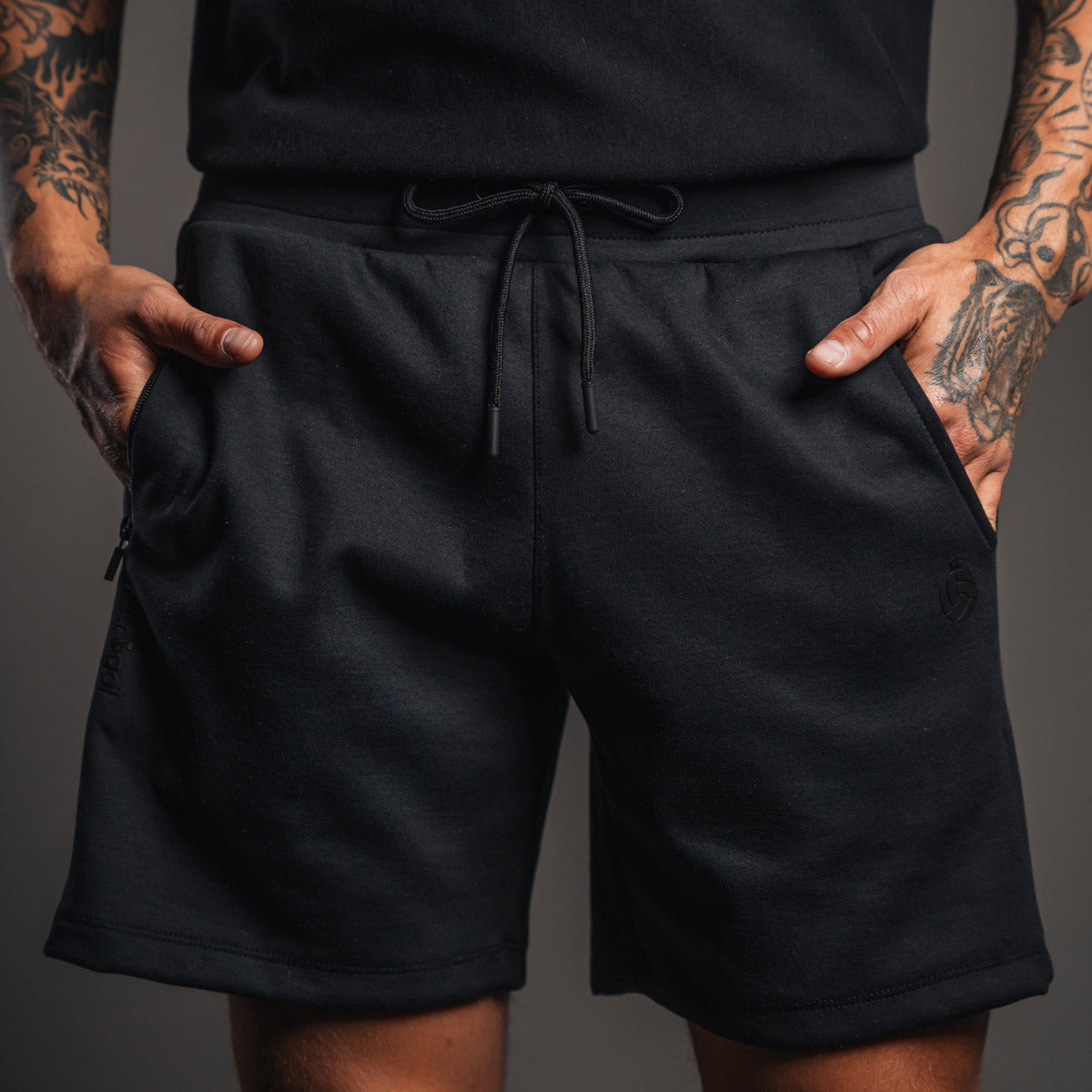 RG Tech Casual Black Men's Shorts