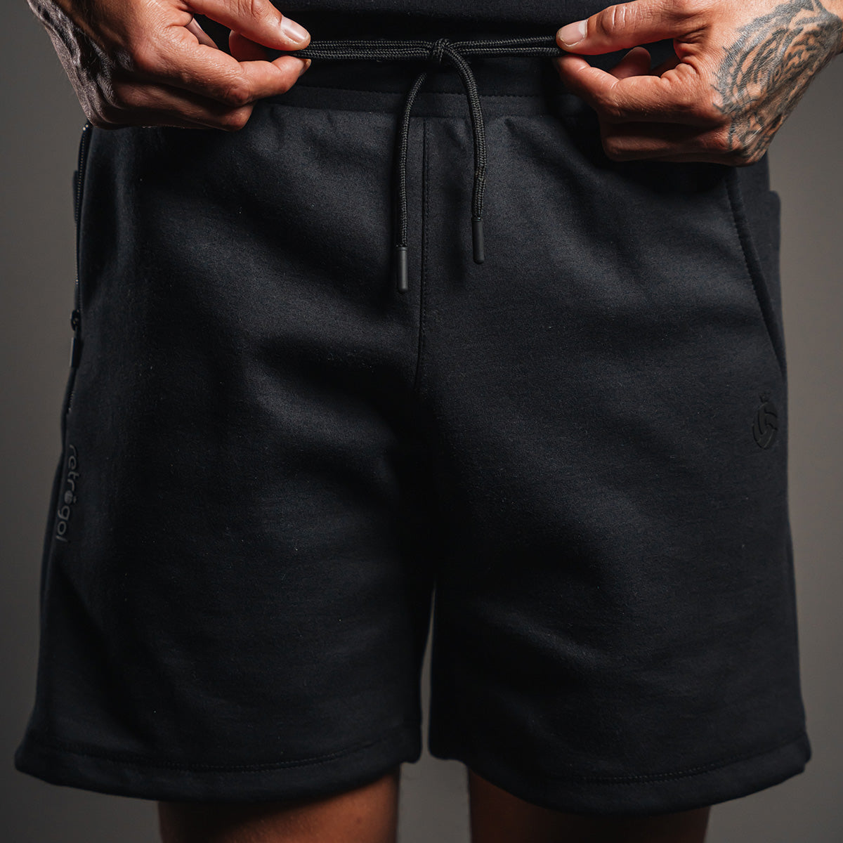 RG Tech Casual Black Men's Shorts