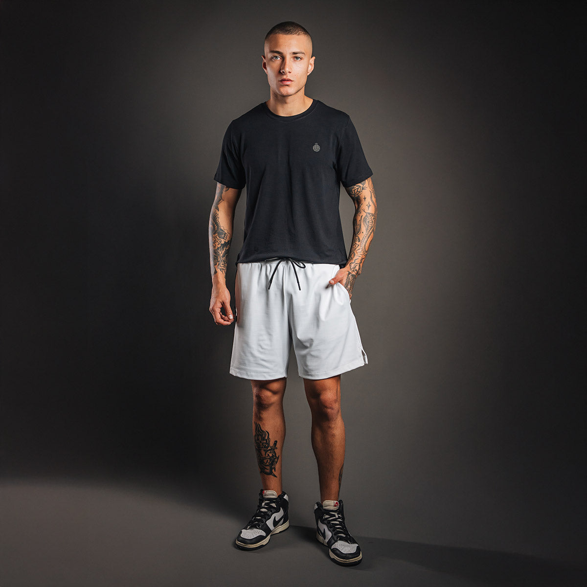 RG Tech Motion White Men's Shorts