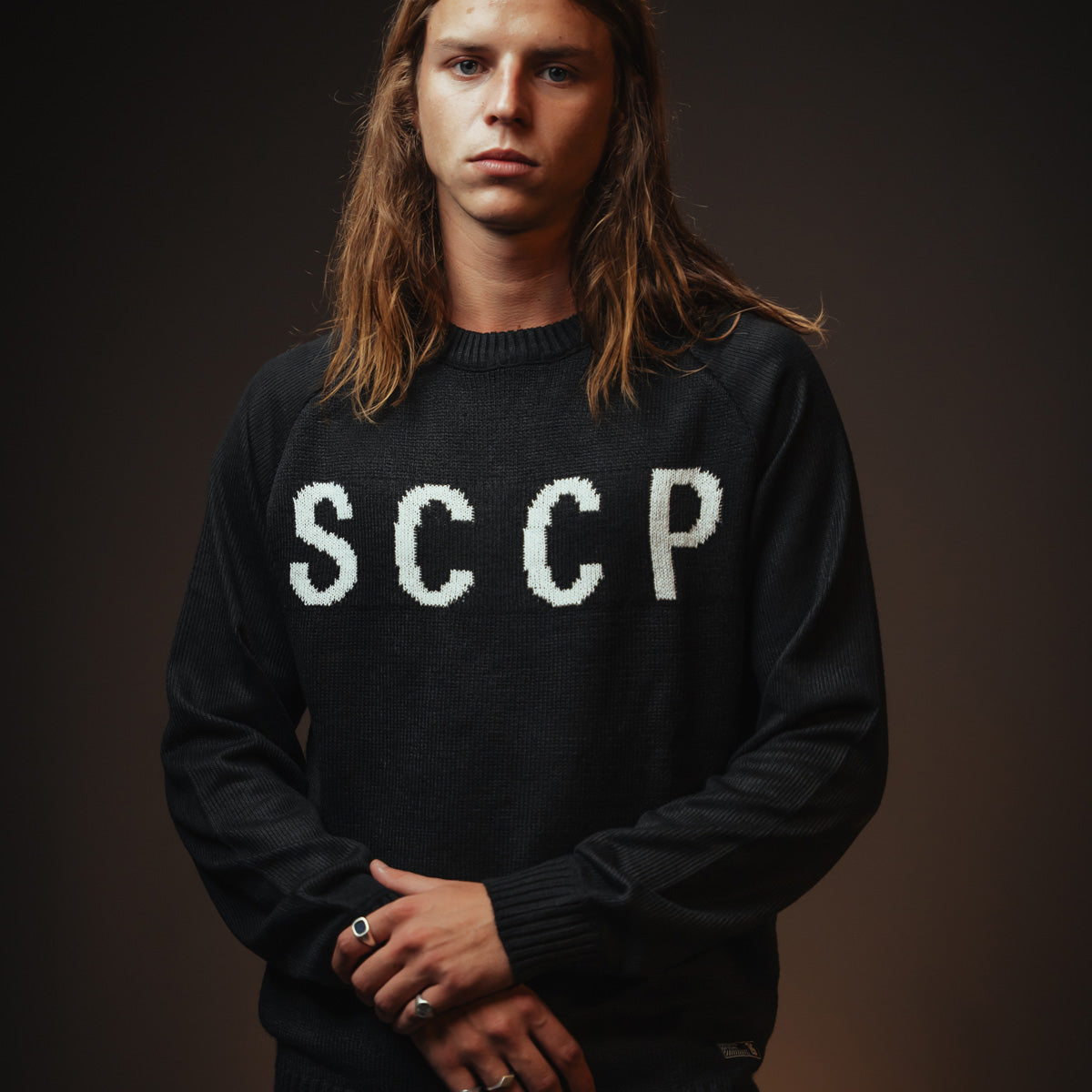 Corinthians Retro Black Men's Sweater