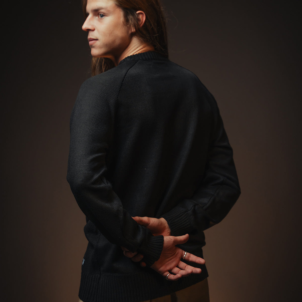 Corinthians Retro Black Men's Sweater